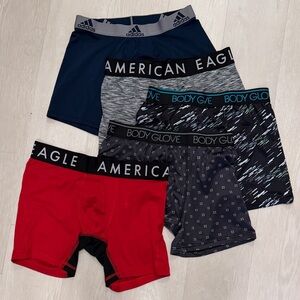 Adidas Men's Shorts - Navy and Gray